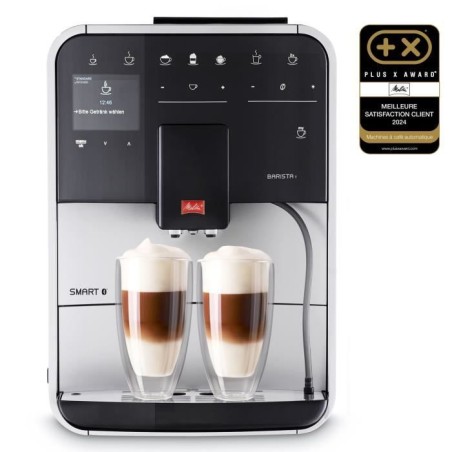 MELITA F831-101 Barista T Smart - Silber (ohne Milchtank)