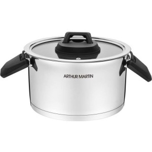 Arthur Martin 3er-Set Töpfe mit klappbaren Griffen – AM6321