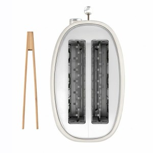 Grille pain vintage 2 fentes - SWEISS - GRS8 - 850 W - Thermostat réglable - Beige