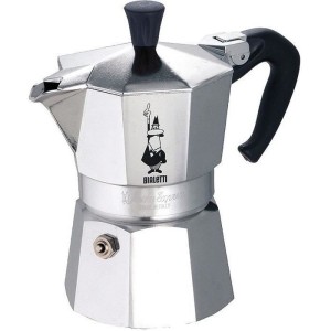 Italienische Kaffeemaschine Bialetti - Moka Express - Aluminium - 3 Tassen