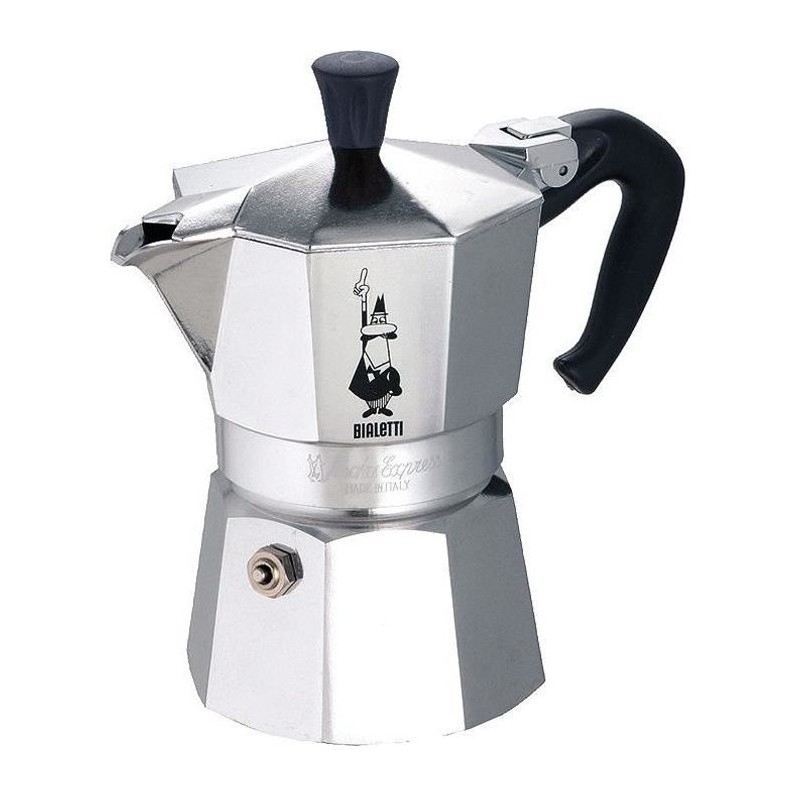 Cafetiere Italienne BIALETTI - Moka Express - Aluminium - 3 Tasses