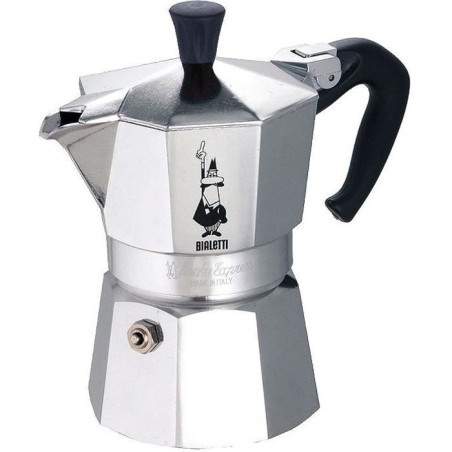 Italienische Kaffeemaschine Bialetti - Moka Express - Aluminium - 3 Tassen