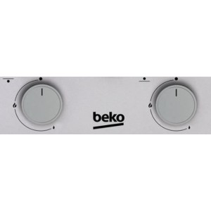 Table de cuisson a gaz - BEKO - 2 foyers - 30 cm - Inox - HDCG32220FX