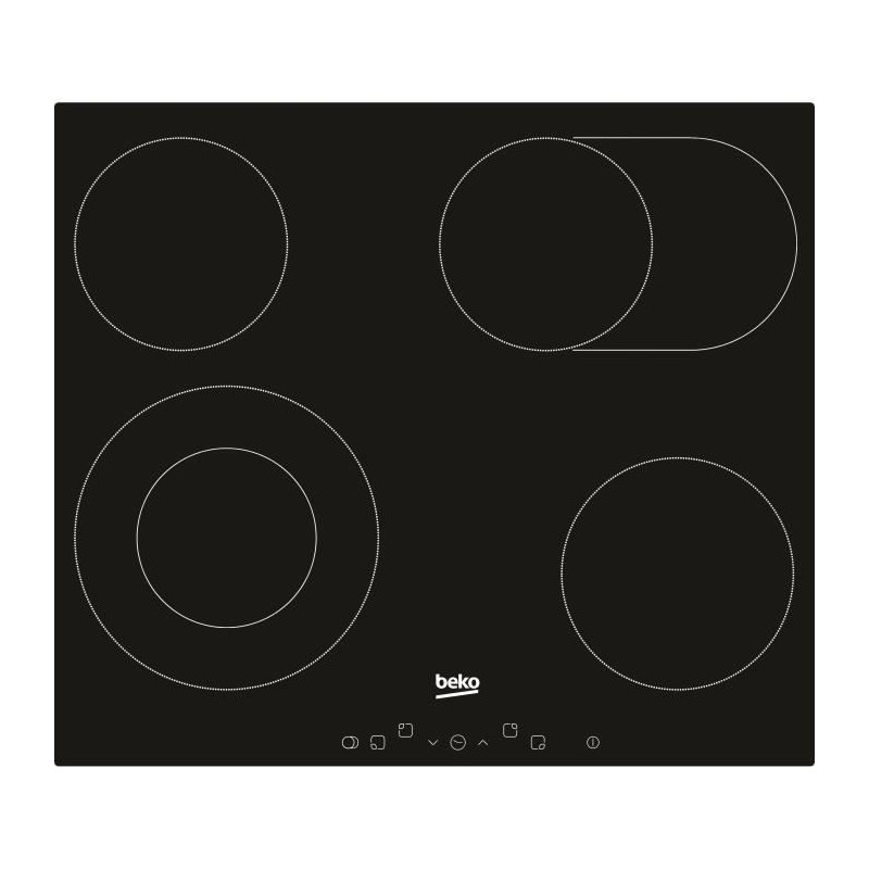 BEKO HIC 64403 T 4-Flammen-Cerankochfeld