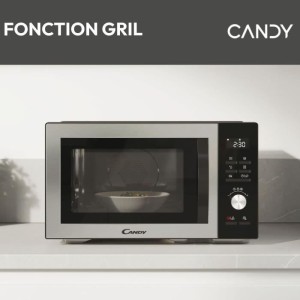 CMGA31EDLB Mikrowellengrill – 31 l – Leistung: 1000 W – Grill: 1000 W – Garraum aus Edelstahl – Digitale Benutzeroberf