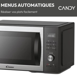 CMGA31EDLB Mikrowellengrill – 31 l – Leistung: 1000 W – Grill: 1000 W – Garraum aus Edelstahl – Digitale Benutzeroberf