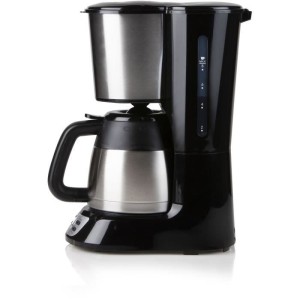 Filterkaffeemaschine – DOMO – DO709K – 1000 W – 1 l – 8 Tassen – LCD-Bildschirm – 24-Stunden-Timer – Edelstahl