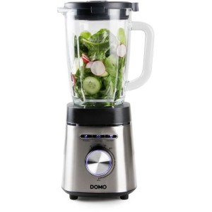 Mixer - DOMO - DO740BL - Hohe Geschwindigkeit - 1400 W - 1,75 l - Grau