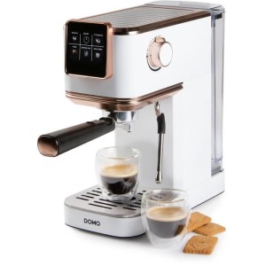 3-in-1-Espressomaschine - DOMO - DO746K - 1350 W - 20 Bar - Weiß / Pink