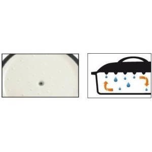 Solid cast iron casserole dish - GSW - GRAY SHADOW - 30 cm - Round - Induction - Gray