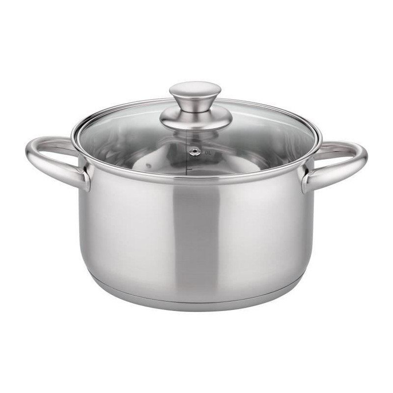 Dutch oven - GSW - RIGO - 24 cm - Induction - Stainless steel