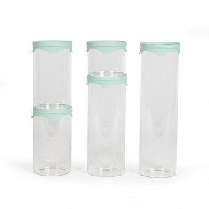 Set of 5 storage jars - Livoo - MEN399 -
