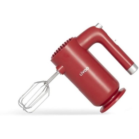 Elektromixer - LIVOO - DOP243R - 250 W - 5 Geschwindigkeiten - Rot