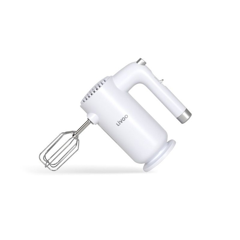 Electric mixer - LIVOO - 250 W - 5 speeds and turbo function - White
