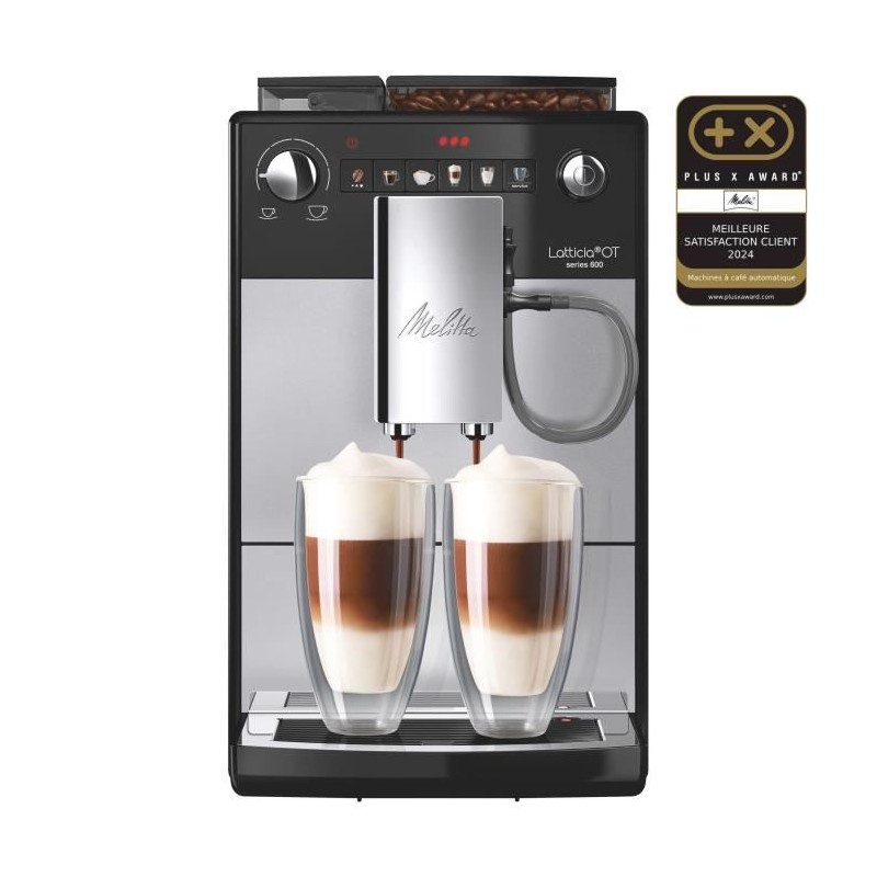 Automatic coffee machine - MELITTA - Latticia OT F300-101 - Silver