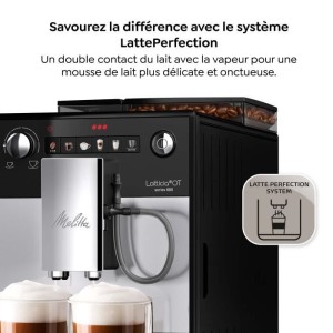Automatische Kaffeemaschine - MELITTA - Latticia OT F300-101 - Silber