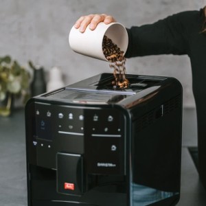 Kaffeevollautomat mit Mahlwerk - MELITTA - Barista SE F830-003 - 1450 W - Schwarz