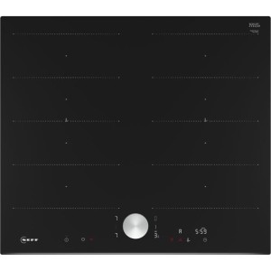 Table de cuisson a induction - NEFF N90 - 4 foyers - 7400 W - 59,2 x 52,2 cm - T66FTX4L0 - Noir
