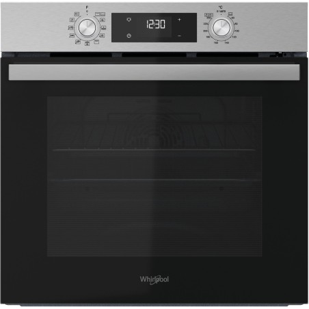 Four encastrable - Pyrolyse + Hydrolyse - Multifonction Chaleur pulsée - WHIRLPOOL - OMR58RU0SX - Inox - Porte froide