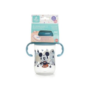 360-Grad-Lernbecher – 360-Grad-Trainingsbecher mit Deckel, Mickey