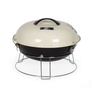Portable charcoal barbecue - LIVOO - DOC301 - Champagne and black