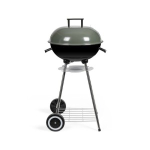 Holzkohlegrill - LIVOO - DOC172K - ø41 cm - Grillrost aus verchromtem Stahl - Höhe 69,5 cm - Griffe - 2 Zahnräder