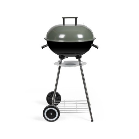 Barbecue a charbon - LIVOO - DOC172K - ø41 cm - Grille en acier chromé - Hauteur 69,5 cm - Poignées - 2 roues crantées