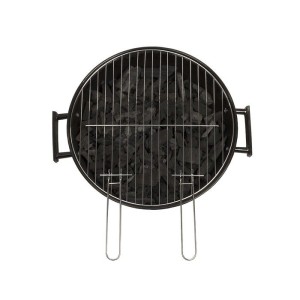 Holzkohlegrill - LIVOO - DOC172K - ø41 cm - Grillrost aus verchromtem Stahl - Höhe 69,5 cm - Griffe - 2 Zahnräder