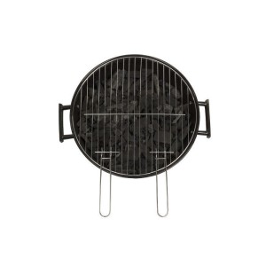 Holzkohlegrill - LIVOO - DOC172K - ø41 cm - Grillrost aus verchromtem Stahl - Höhe 69,5 cm - Griffe - 2 Zahnräder