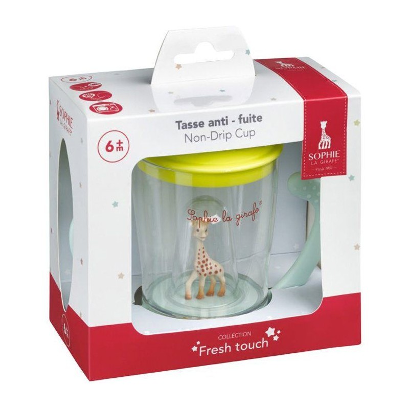SOPHIE THE GIRAFFE Cup Anti-Leak-Maskottchen