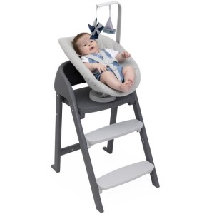 CHICCO Crescendo Kindersitz - Liegefunktion - Grau