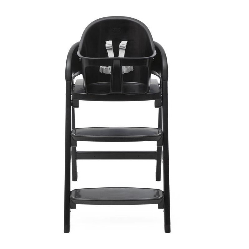 CHICCO Crescendo Lite evolving high chair - Cairo coal - Black - 8.25 Kg - Up to 99 years