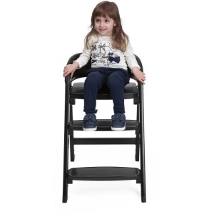 CHICCO Crescendo Lite evolving high chair - Cairo coal - Black - 8.25 Kg - Up to 99 years