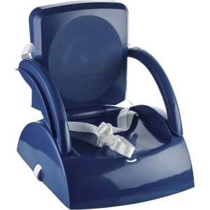 THERMOBABY YEEHOP 2-in-1-Kindersitzerhöhung - 6-18 Monate - 3-Punkt-Sicherheitsgurt - Abnehmbares Tablet - Ozeanblau