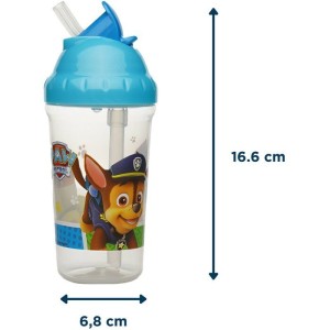 Trinkbecher mit Strohhalm – THERMOBABY – Paw Patrol – 295 ml