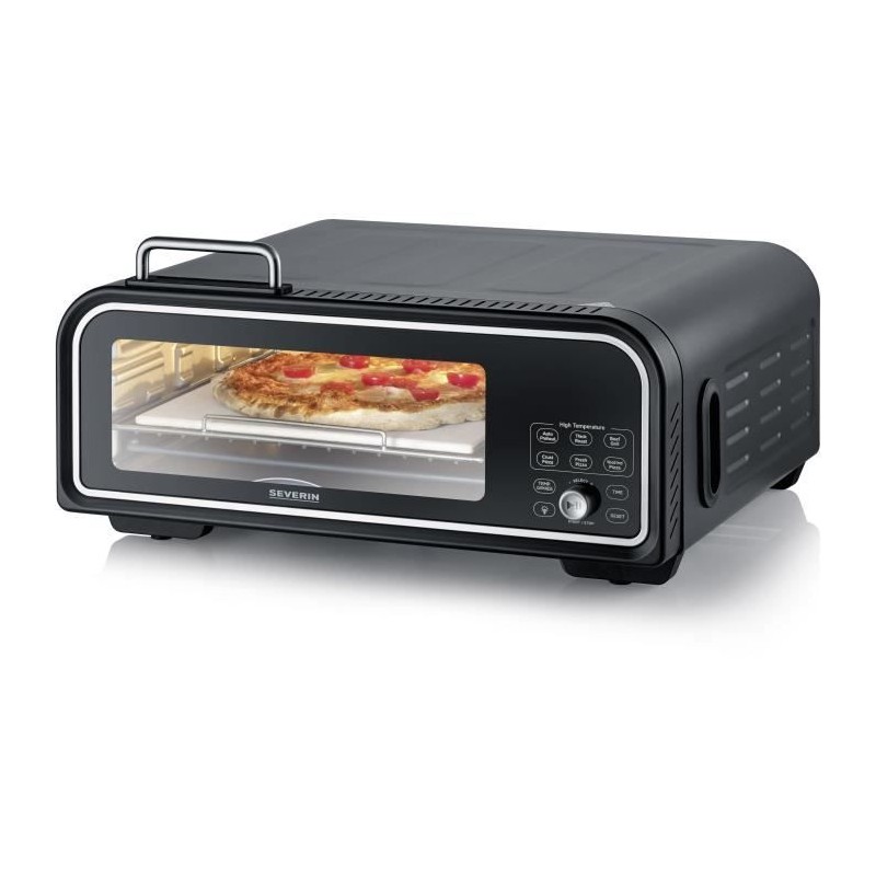 SEVERIN Pizzaofen - PG8575 - Pizzasteindurchmesser 29cm - Fassungsvermögen 18L - 2000W