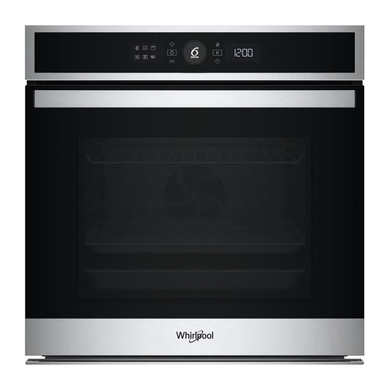 Einbaubackofen - WHIRLPOOL - WOI4IS8PM0XAF - 73 L - Pyrolyse - Edelstahl - A+