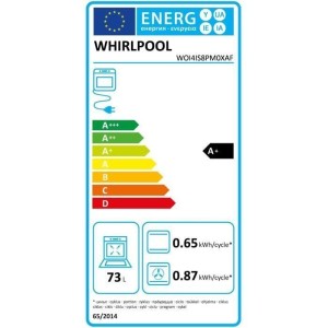 Einbaubackofen - WHIRLPOOL - WOI4IS8PM0XAF - 73 L - Pyrolyse - Edelstahl - A+