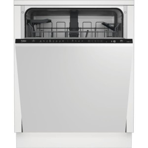 Lave-vaisselle tout encastrable BEKO BDIN18441 - 14 couverts - Induction - L60cm - 42dB - Ouverture automatique - Classe C