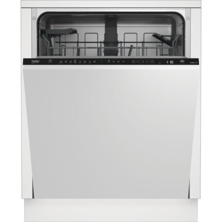 BEKO BDIN18441 vollintegrierter Geschirrspüler – 14 Maßgedecke – Induktion – L60 cm – 42 dB – automatische Öffnung
