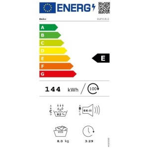 BEKO b300 Eco sense SLFT1812 Wärmepumpentrockner – 8 kg – L60 cm – A+ – Weiß