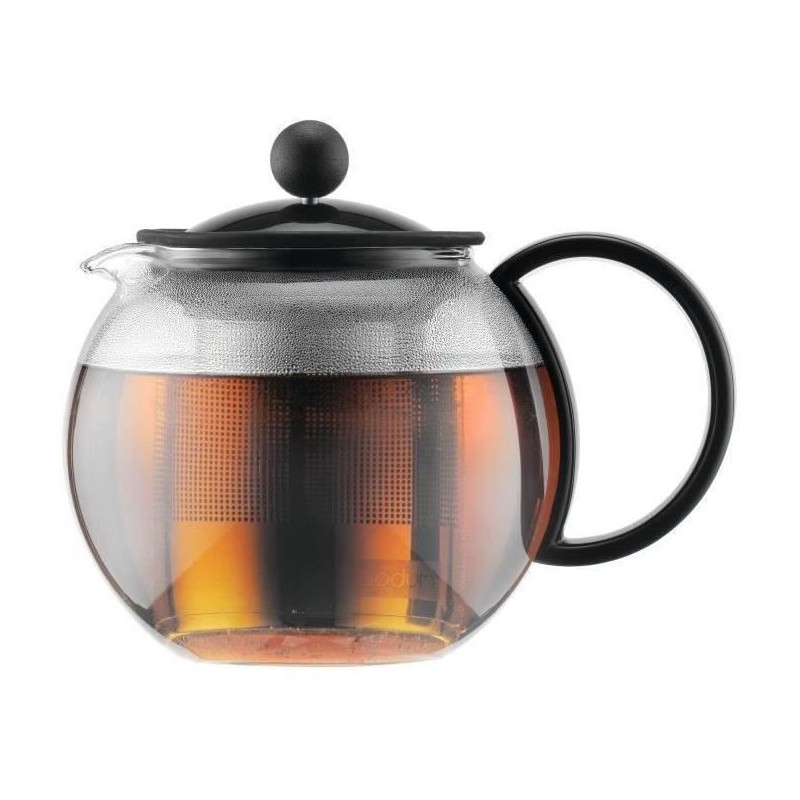 Assam - Theiere A Piston Bodum, plastic cover, stainless steel filter, 0.5 L