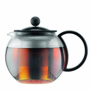 ASSAM - THEIERE EIN PISTON BODUM, Plastikabdeckung, Edelstahlfilter, 0,5 l