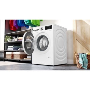 Waschmaschine Bosch WNA144V0FR Ser4 - 9 kg - Induktion - L60 cm - 1400 TRS/min - Weiß
