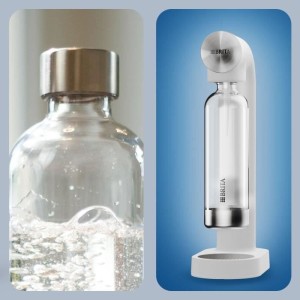 Pack 2 Bouteilles BRITA - Pour machine SodaONE - Capacité 1L - PET