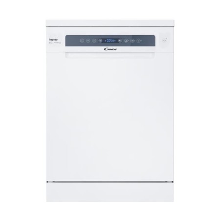 Lave-vaisselle pose libre CANDY CF6C4F2W Rapido - 16 couverts - 44dB - Maxi Cuve - Connecté - Blanc