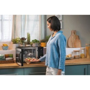 Micro-ondes CANDY CMCA29EDLB Combiné 29L MO : 1000W - Gril : 1000W - Fonction basse témperature