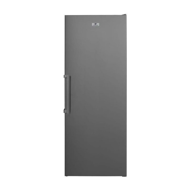 405L-Gefrierschrank – Total No Frost – automatische Abtauung – Klasse E – L70 cm x H191 cm x T75,5 cm – Edelstahl
