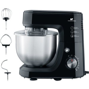 Robot pâtissier - CONTINENTAL EDISON - CERP800B2 - 800 W - 4,3 L - 10 vitesses + pulse - Noir