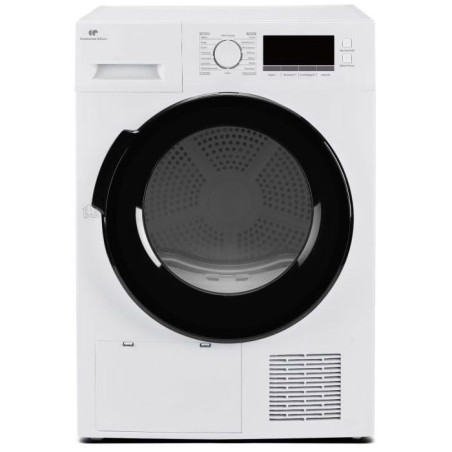 CONTINENTAL EDISON CESL8PCWD Wäschetrockner mit Wärmepumpe – 8 kg – 60 cm – Klasse D – Weiß